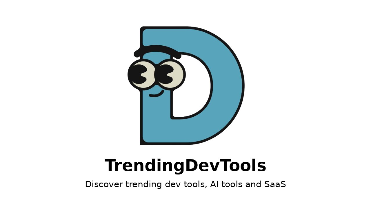 TrendingDevTools, from its website