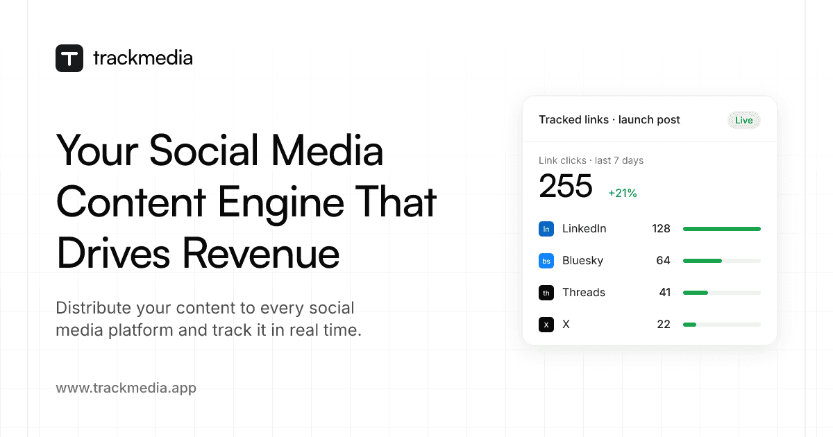 TrackMedia, from its website