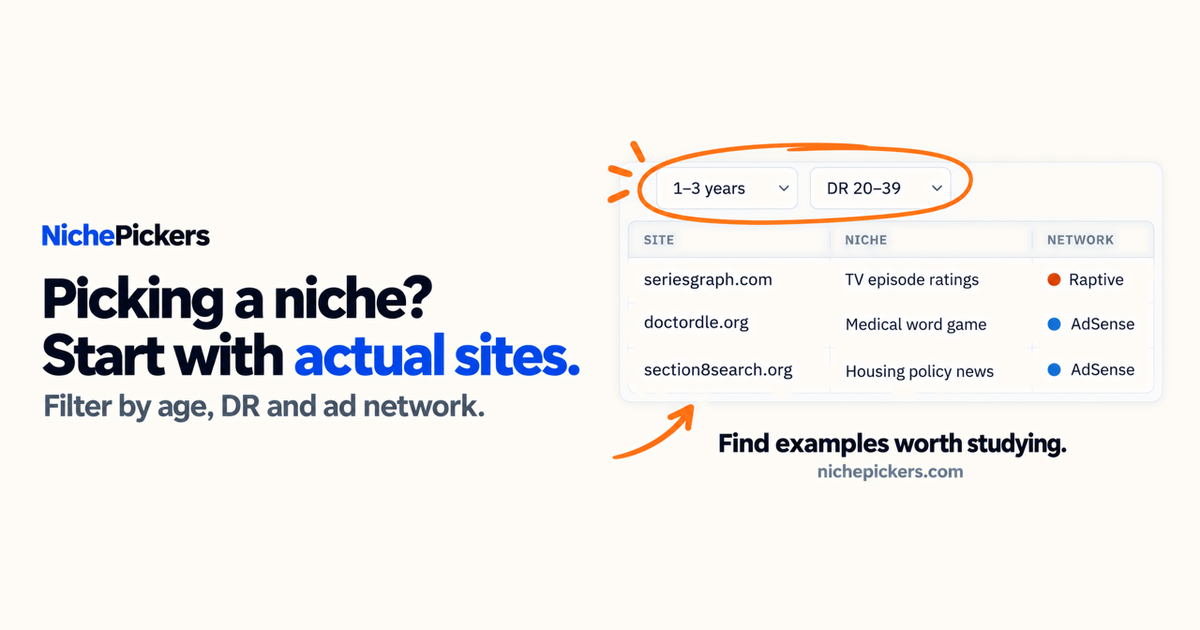 Niche Pickers, from its website