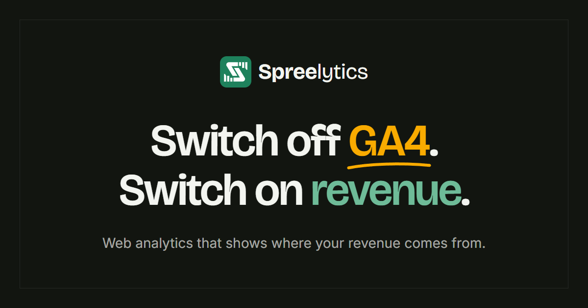 Spreelytics, from its website