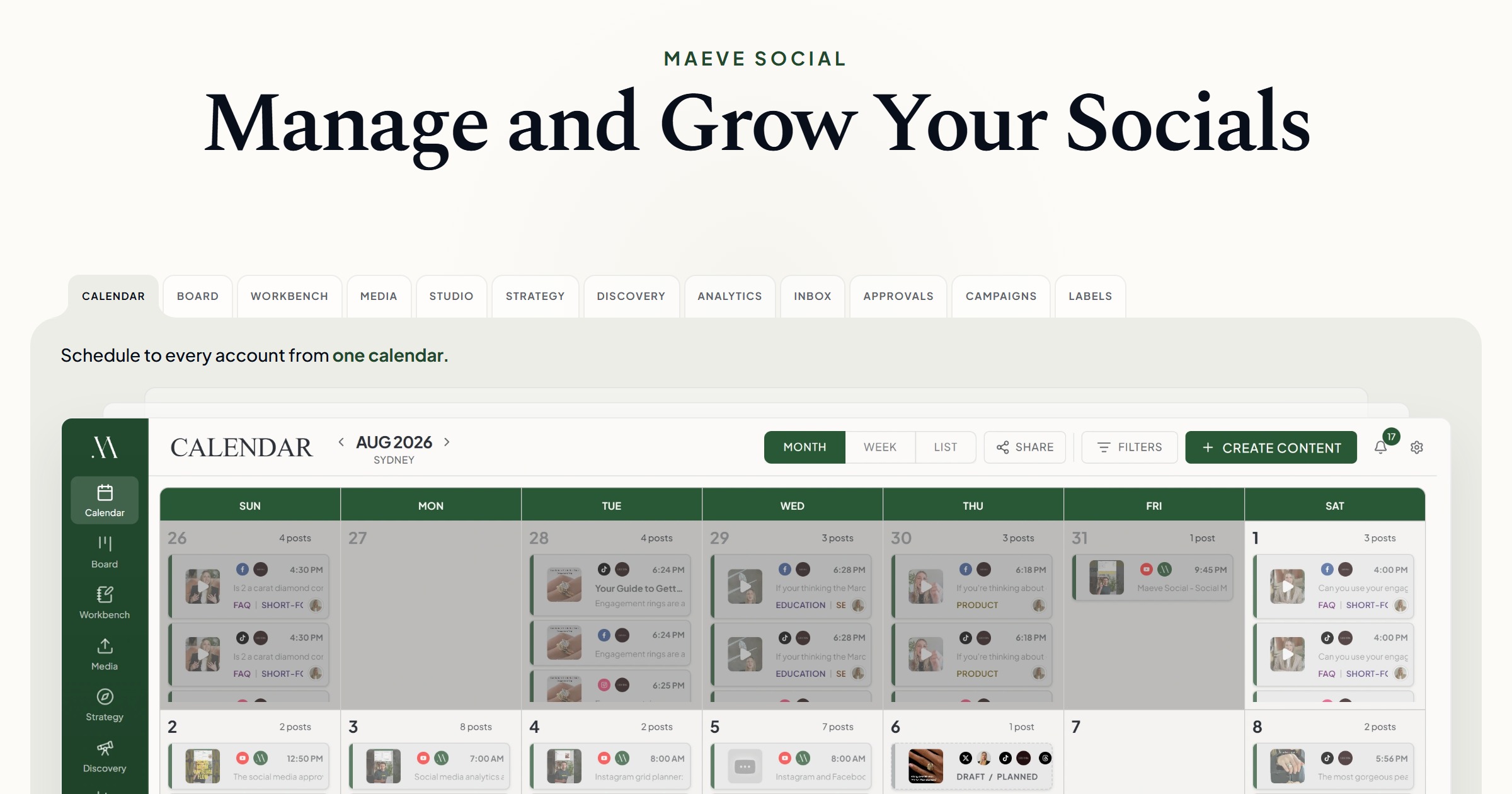 Maeve Social, from its website