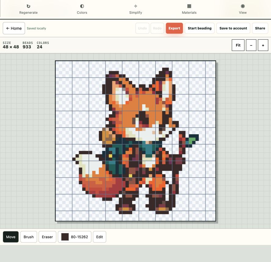 ImageToBeads, from its website